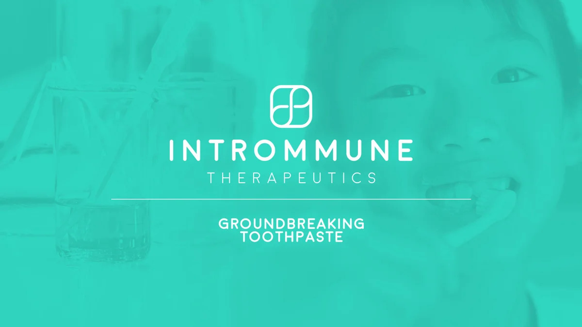 Intrommune toothpaste